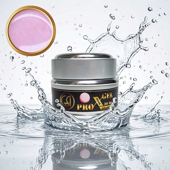 GR PRO GEL modeliavimui Sparkle Pink 30 ml