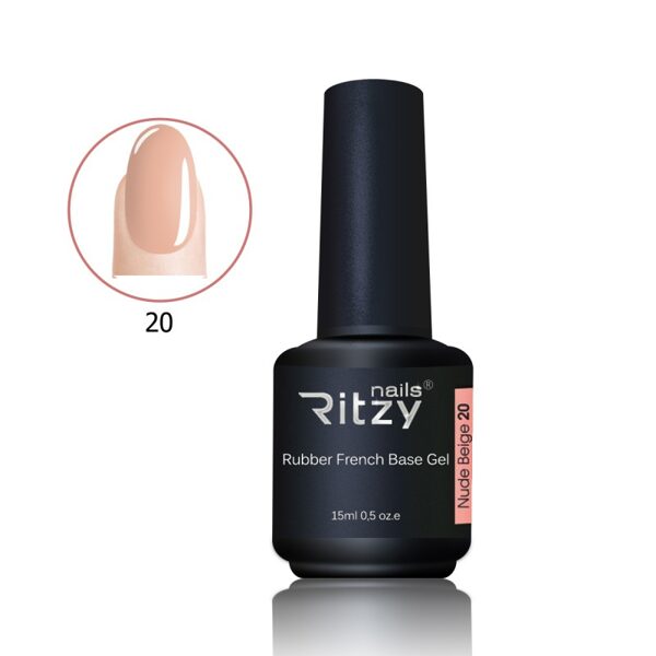 Ritzy Rubber base 15 ml (pasirinkimas)